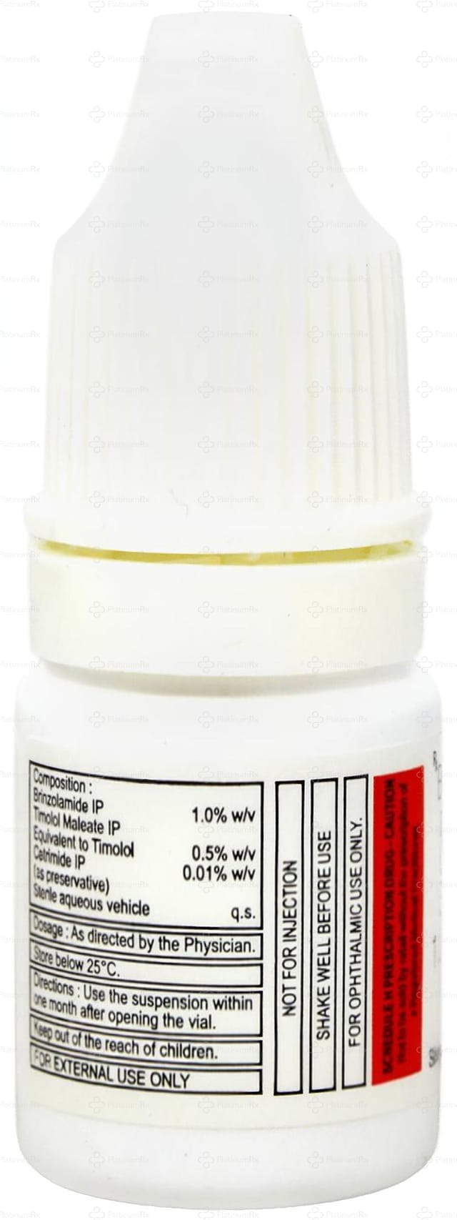 Brinzox T Bak Free Eye Drops 5ml