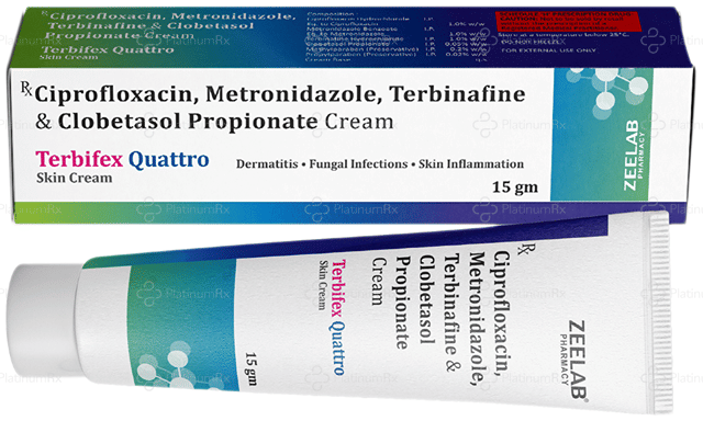 Terbifex Quattro Skin Cream 15gm