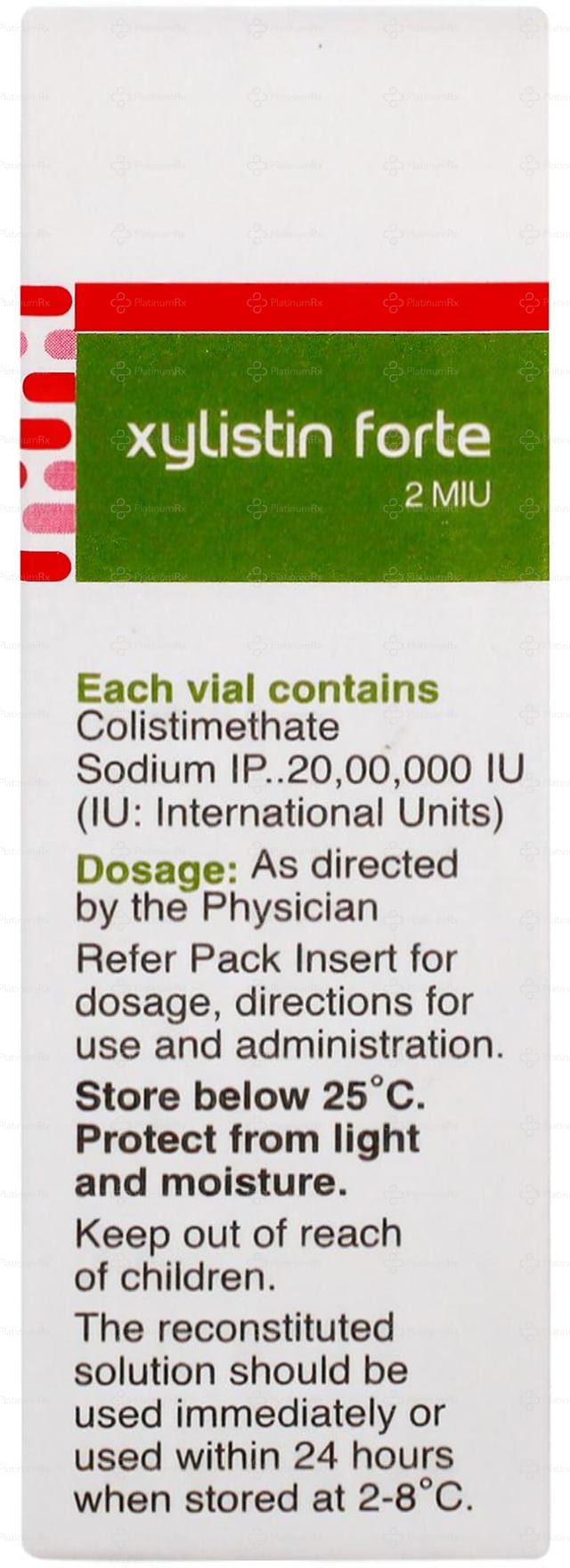 Xylistin Forte 2000000IU Injection 10ml