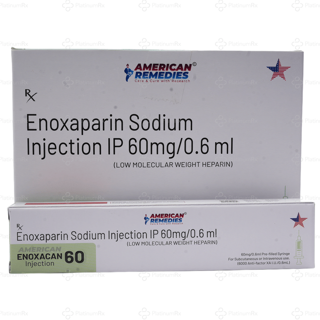 Enoxacan 60mg Injection 0.6ml
