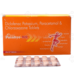 Painbye 50/325/250mg Tablet MR 10s