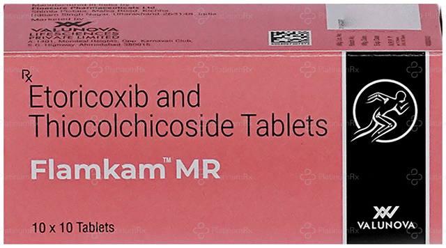Flamkam MR 60/4mg Tablet 10s