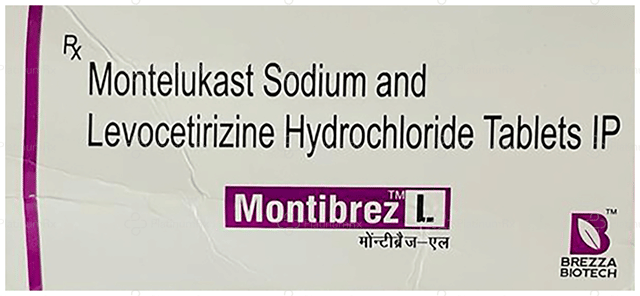 Montibrez L 5/10mg Tablet 10s