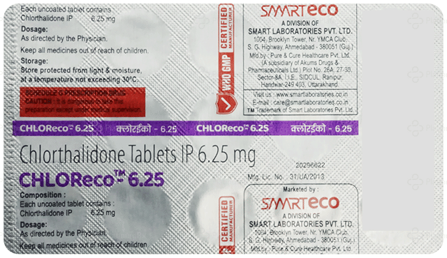 CHLOReco 6.25mg Tablet 15s