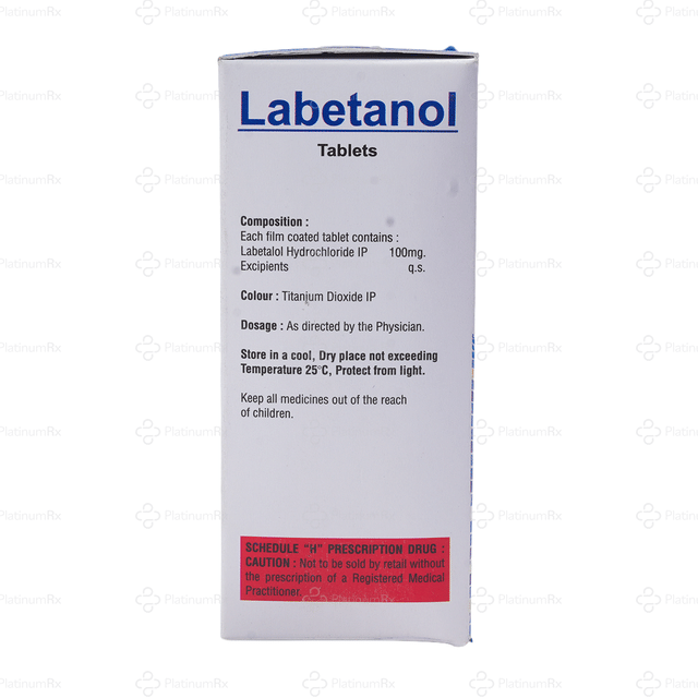Labetanol 100mg Tablet 10s