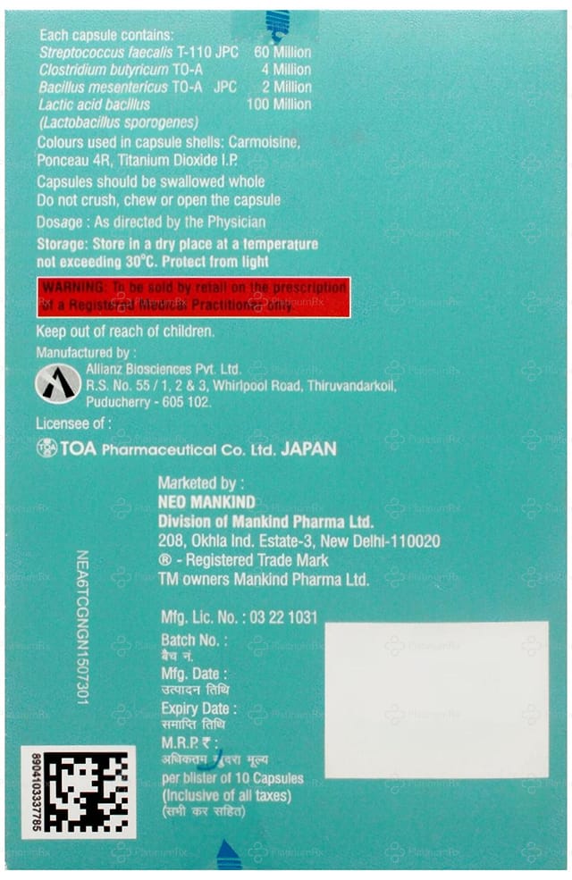 Gut OK HP Capsule 10s
