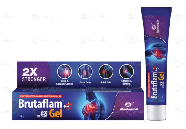 Brutaflam 2X Stronger Gel 30gm