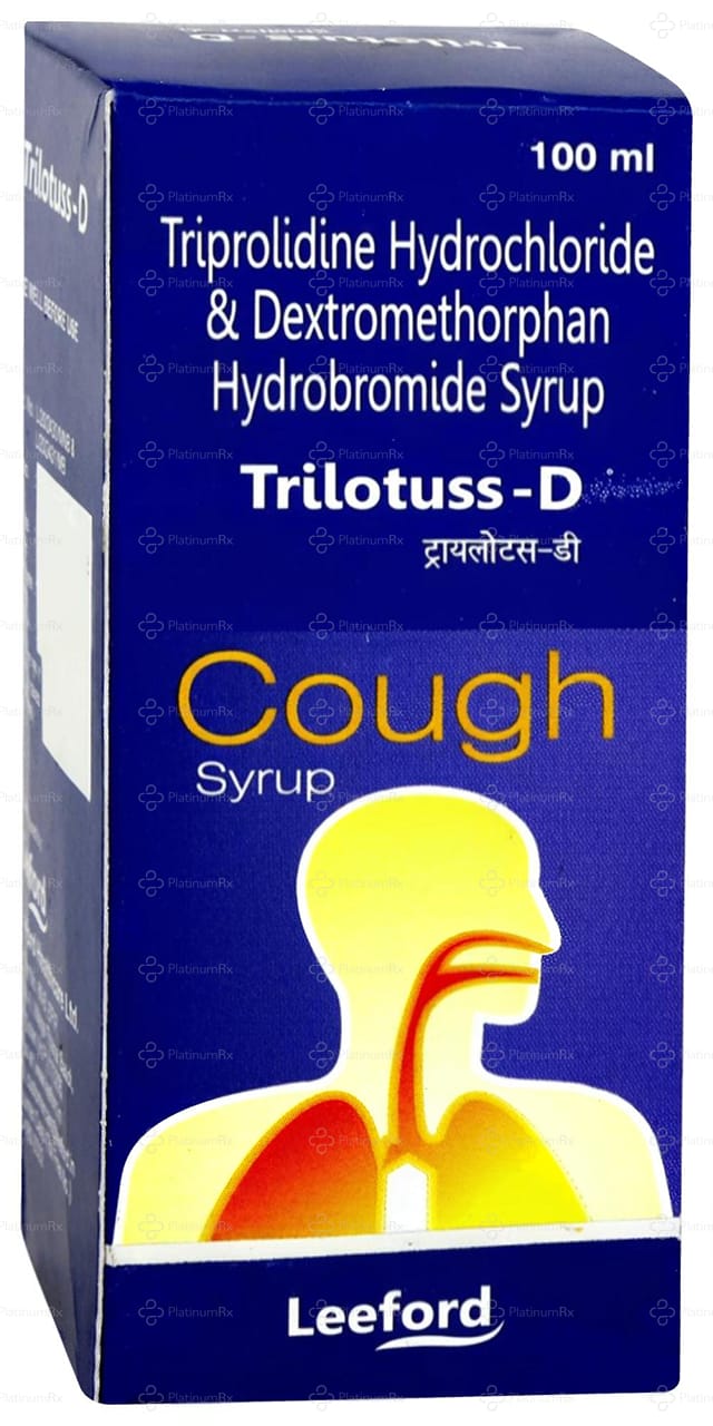 Trilotuss D 10/5/1.25mg Syrup 100ml