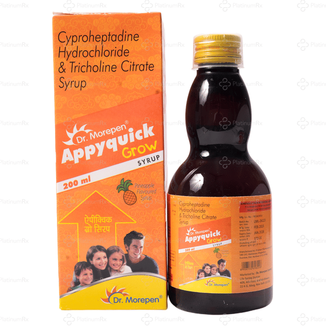 Appyquick Grow Syrup 200ml