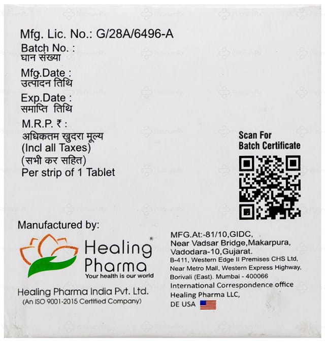 Azeetop 1gm Tablet 1s