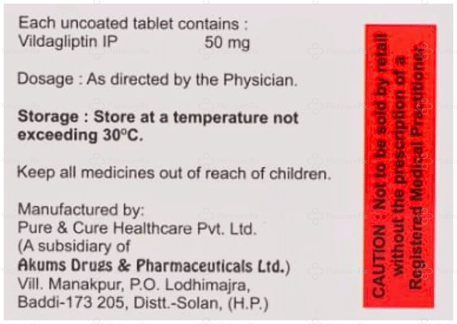 Vilbe 50mg Tablet 15s