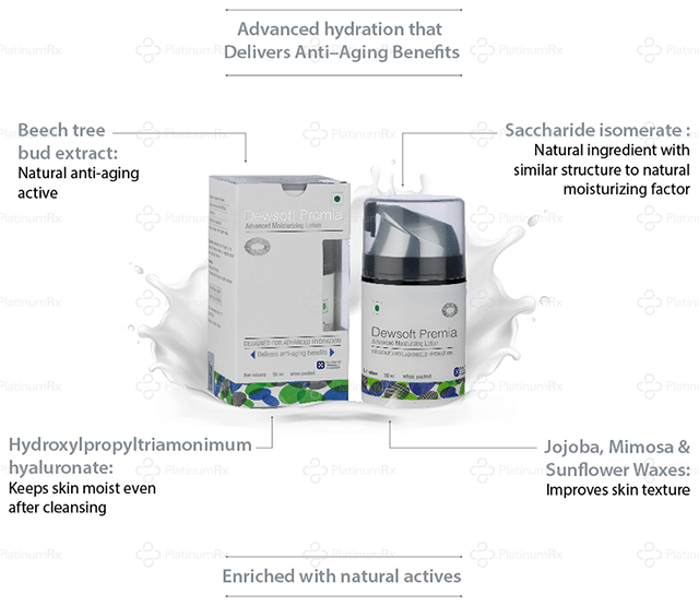 Dewsoft Premia Lotion 50ml