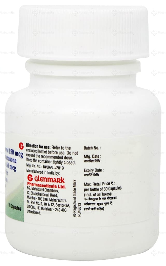 Indactiv 160/150mcg Capsule 30s