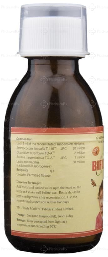 Bifilac Dry Syrup 50ml