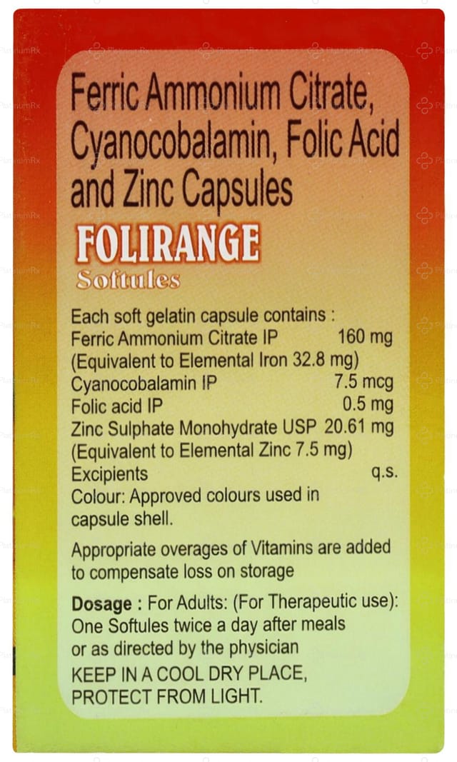 Folirange Capsule 30s