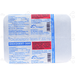 Oxaquest 300mg Tablet 10s