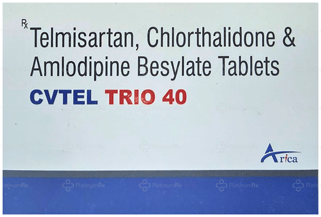 Cvtel Trio 5/12.5/40mg Tablet 15s