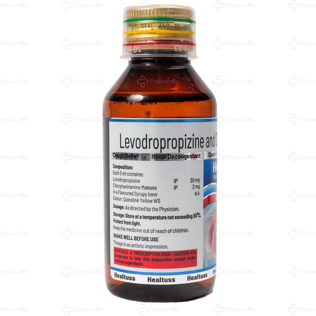 Healtuss 2/30mg Syrup 100ml