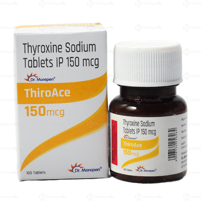 Thiroace 150mcg Tablet 100s