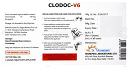 Clodoc V6 100mg VT Tablet 6s