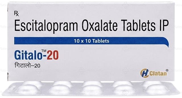 Gitalo 20mg Tablet 10s