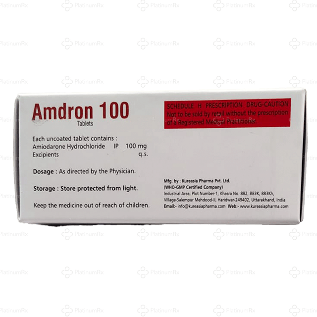 Amdron 100mg Tablet 10s