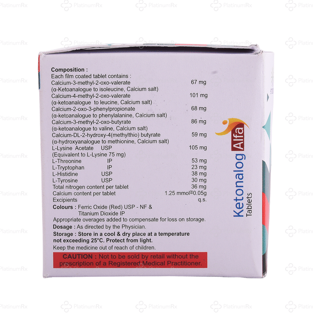 Ketonalog Alfa Tablet 10s
