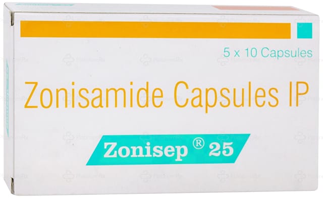 Zonisep 25mg Capsule 10s