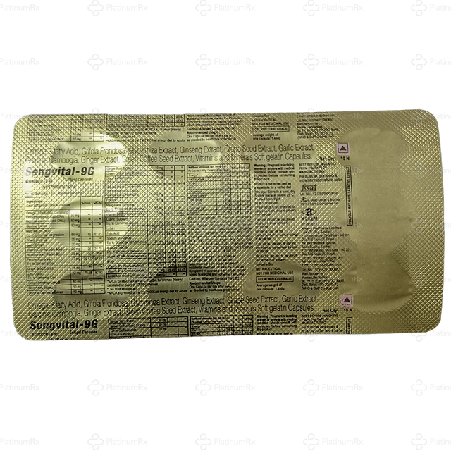 Sengvital 9G Soft Gel Capsules 10s