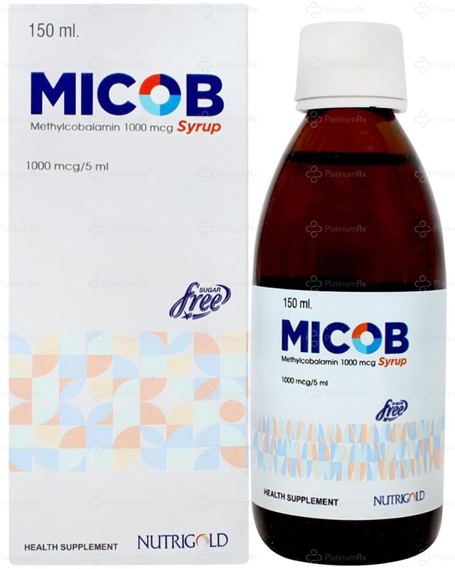 Micob Sugar Free Syrup 150ml