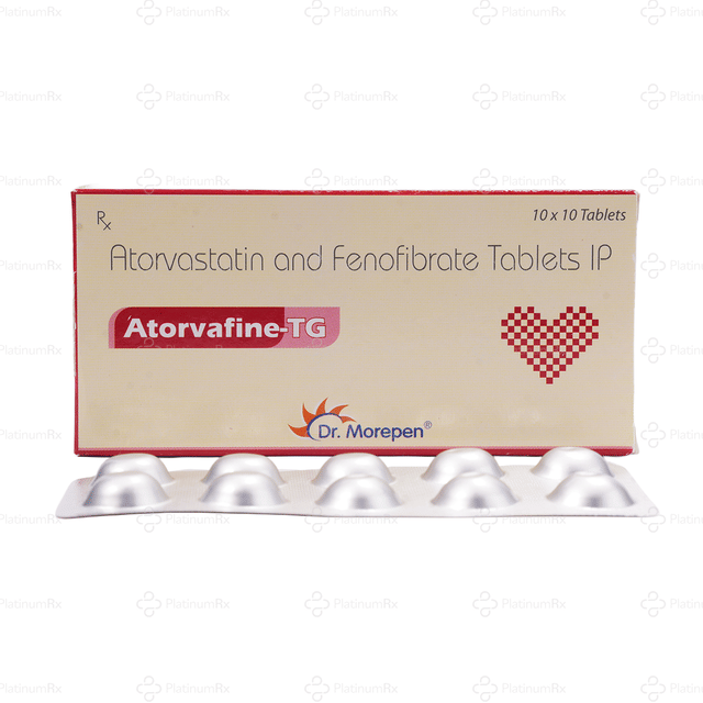 Atorvafine TG 10/160mg Tablet 10s