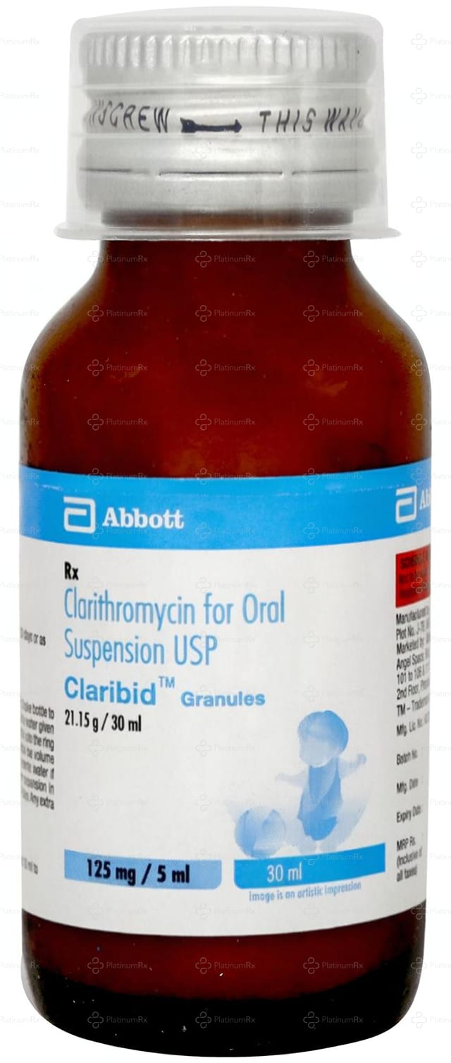 Claribid 125mg Granules 30gm