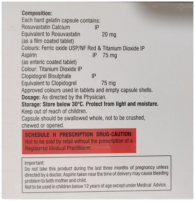 Lowden Gold 75/75/20mg Capsule 10s