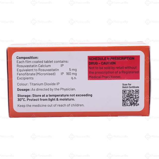 Rosufree F 160/5mg Tablet 10s