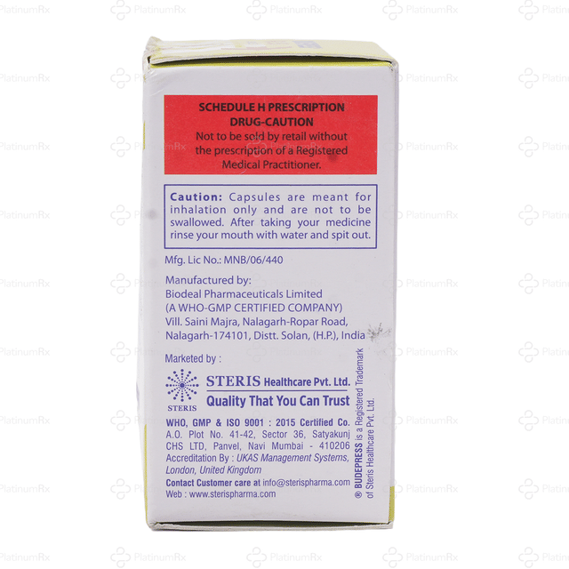 Budepress Plus Capsule 30s