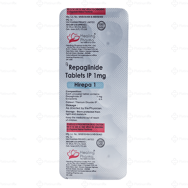 Hirepa 1mg Tablet 10s