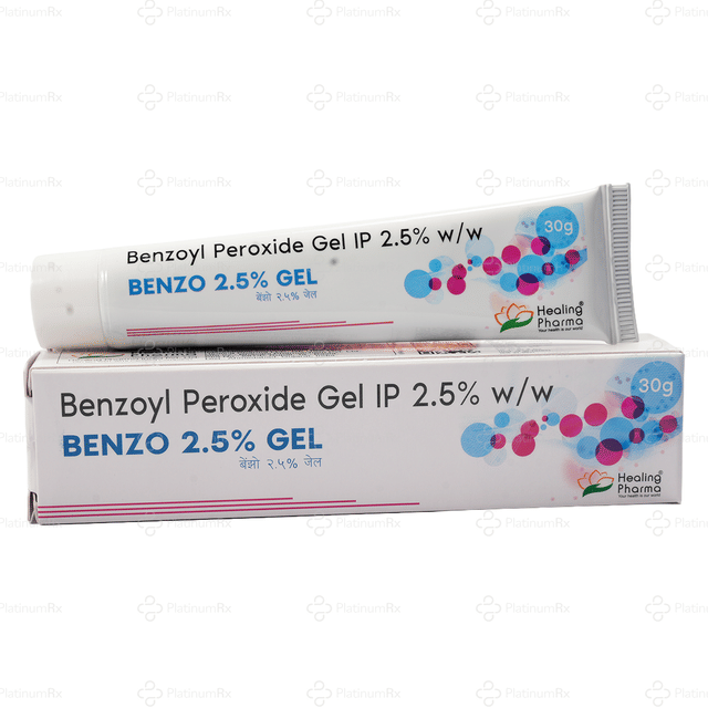 Benzo 2.5% Gel 30gm