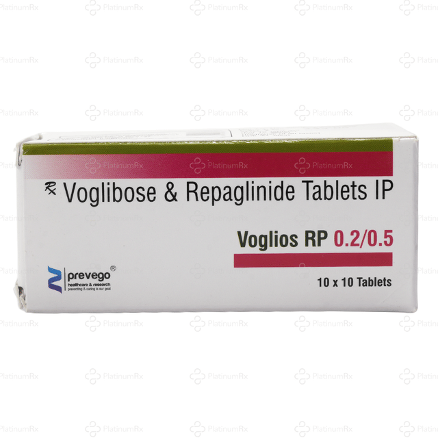 Voglios RP 0.5/0.2mg Tablet 10s