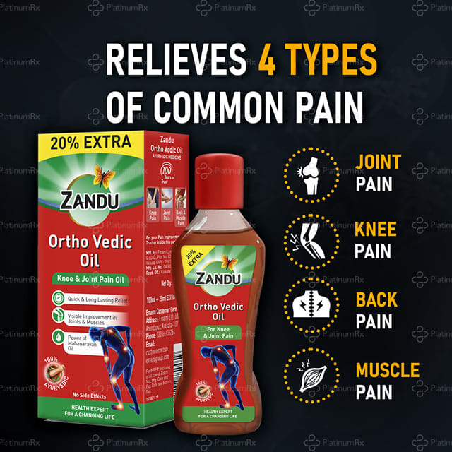 Zandu Ortho Vedic Oil 100ml