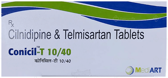 Conicil T 10/40mg Tablet 10s