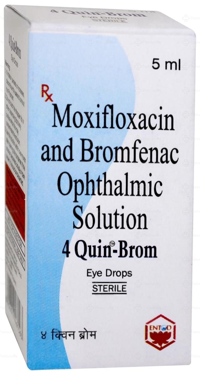 4 Quin Brom Sterile Eye Drop 5ml