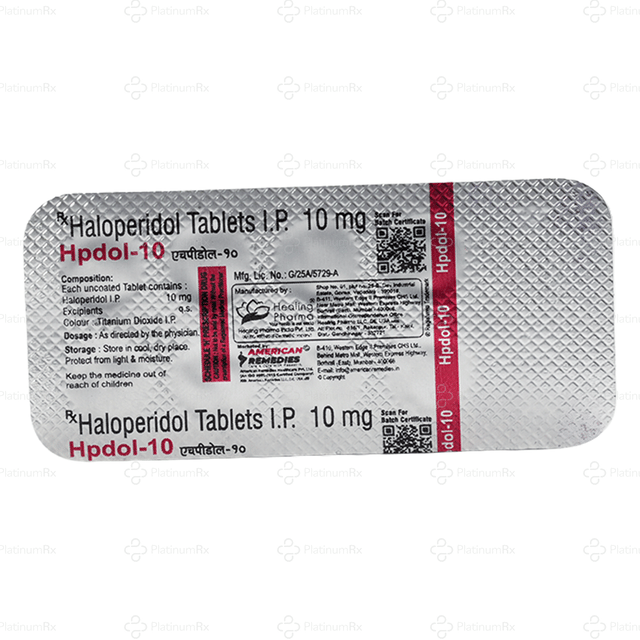 Hpdol 10mg Tablet 10s