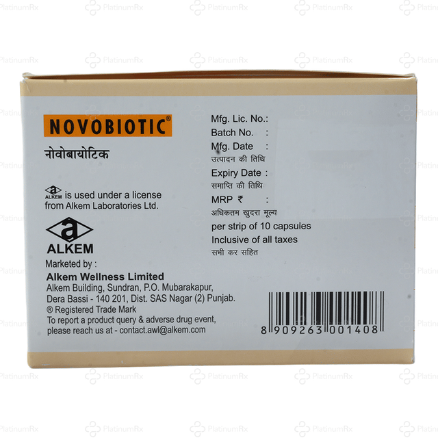 Novobiotic Capsule 10s
