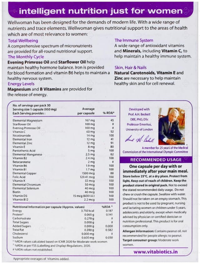Wellwoman Capsule 15s