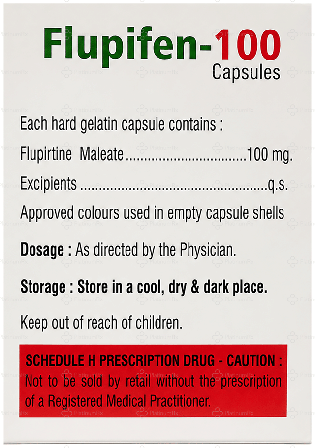 Flupifen 100mg Capsule 10s