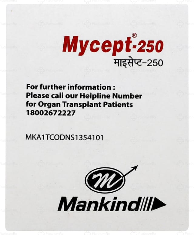 Mycept 250mg Capsule 10s