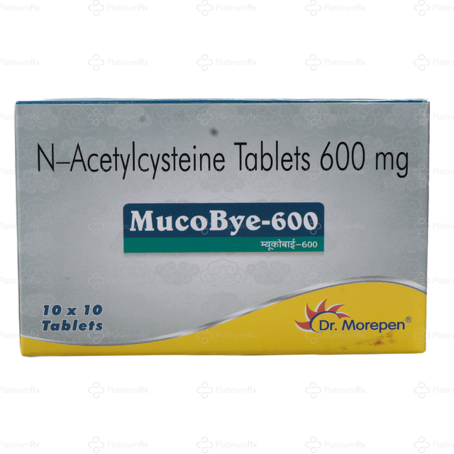 Mucobye 600mg Tablet 10s