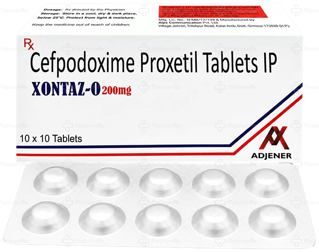 Xontaz O 200mg Tablet 10s