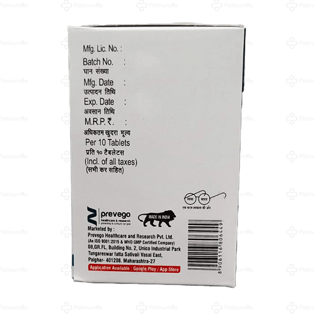 Mesaline 400mg Tablet SR 10s