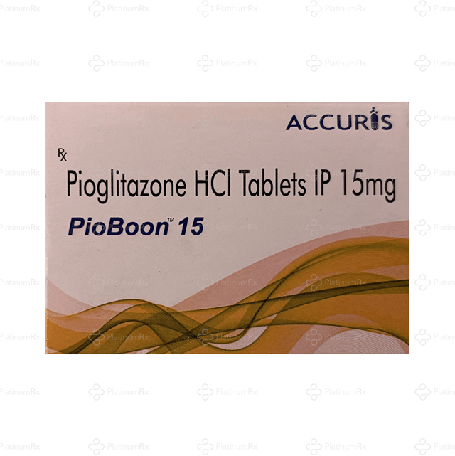PioBoon 15mg Tablet 10s